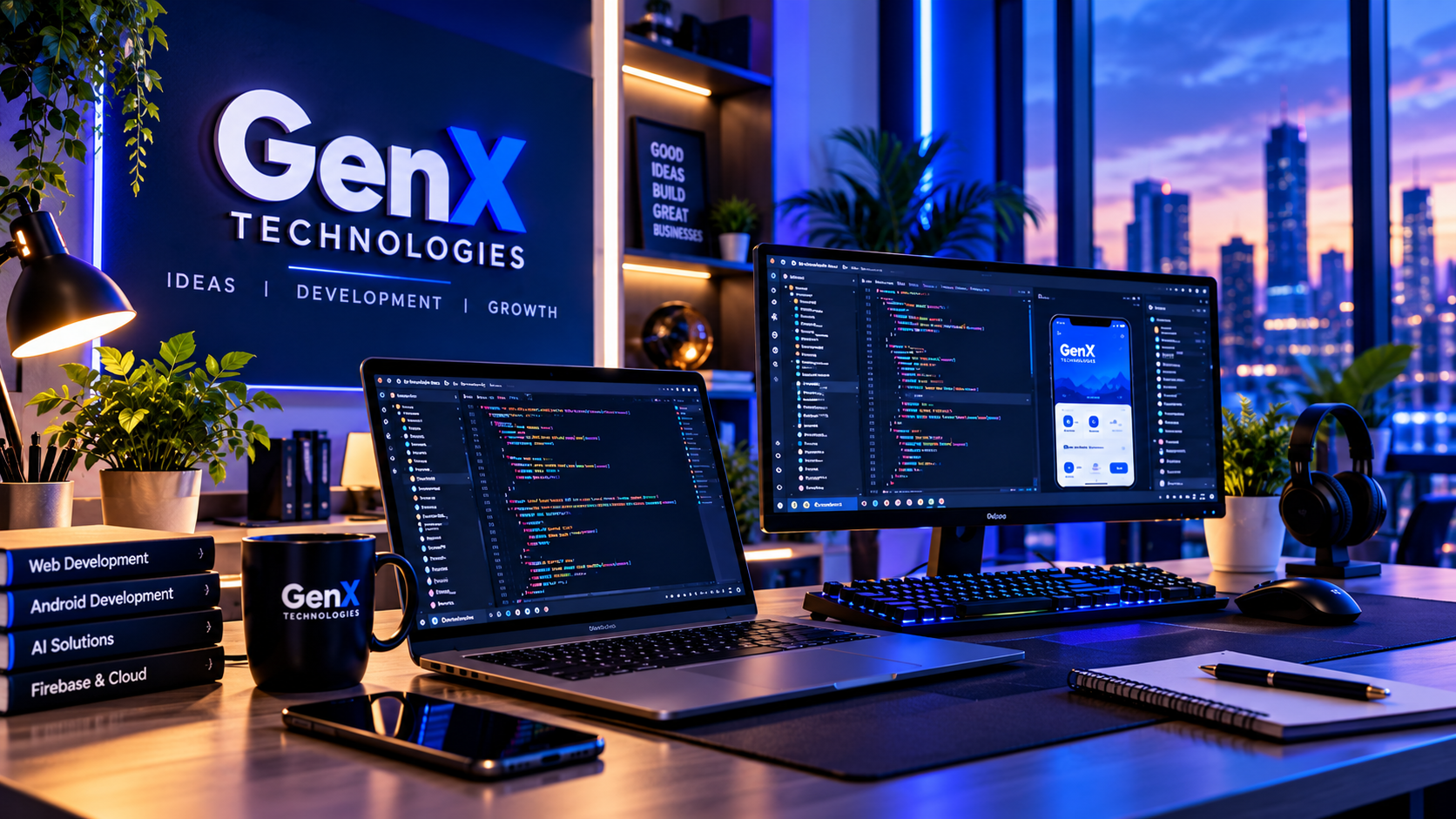 GenX Technologies workspace